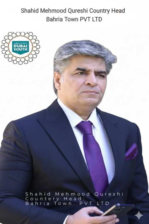 Shahid Mehmood Qureshi Country Head Bahria Town  PVT LTD