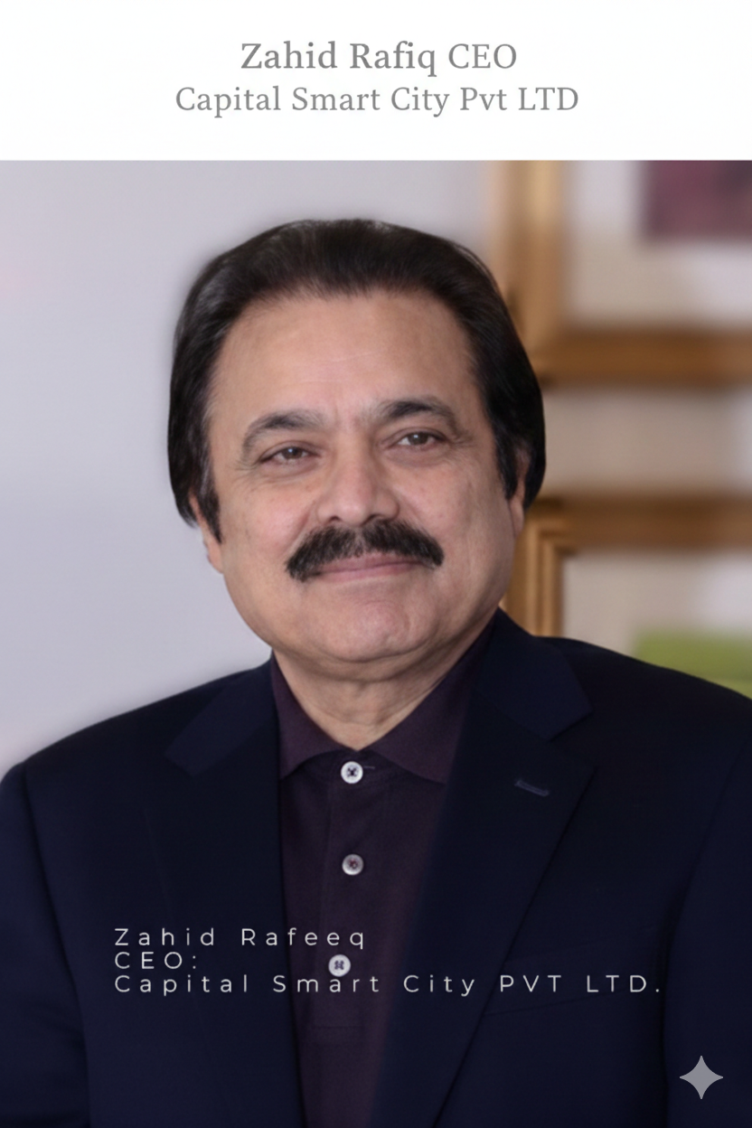 Zahid Rafiq CEO Capital Smart City Pvt LTD