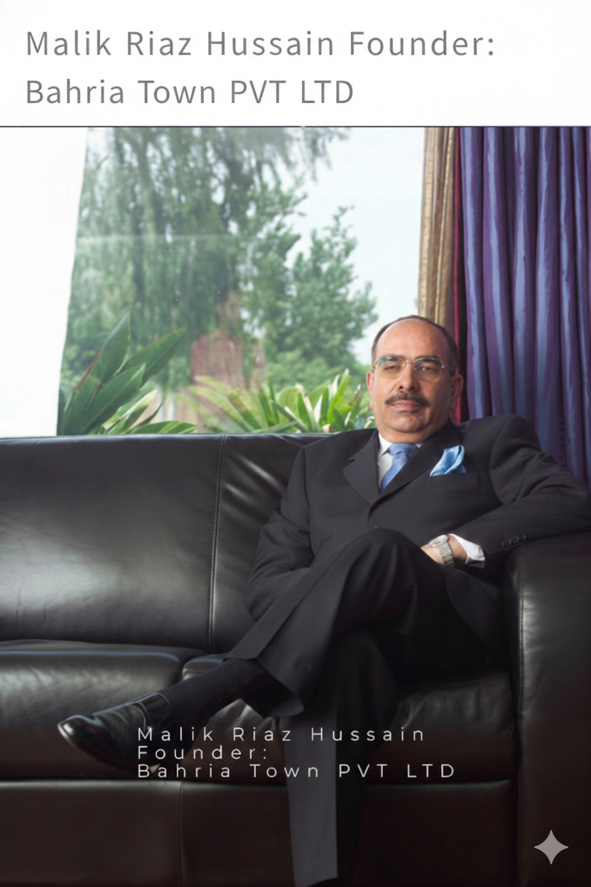 Malik Riaz Hussain Founder Bahria Town PVT LTD