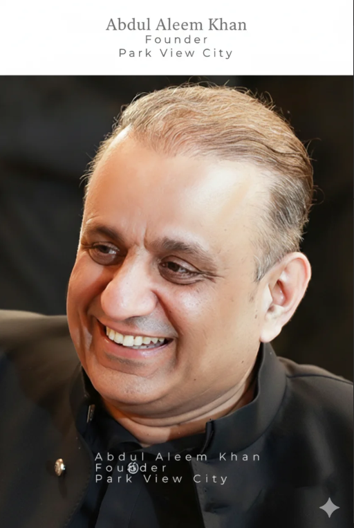 Abdul Aleem Khan Founder Park View City