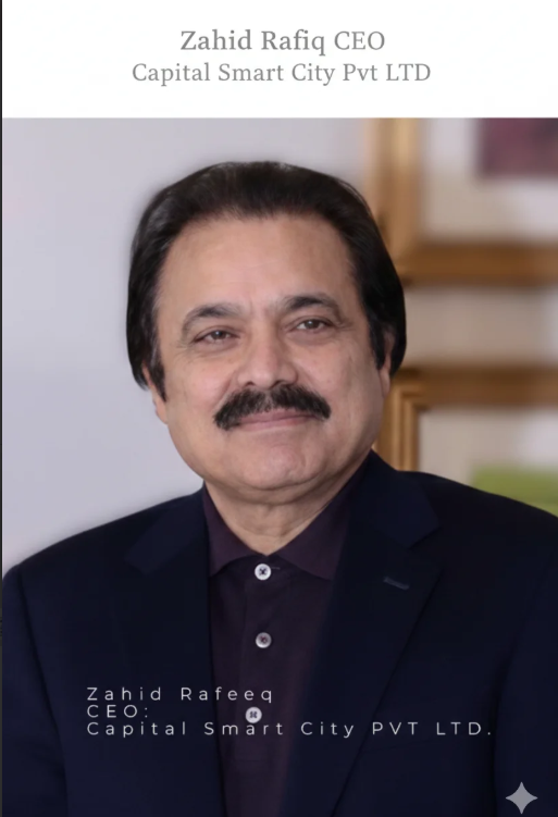 Zahid Rafiq CEO Capital Smart City Pvt LTD
